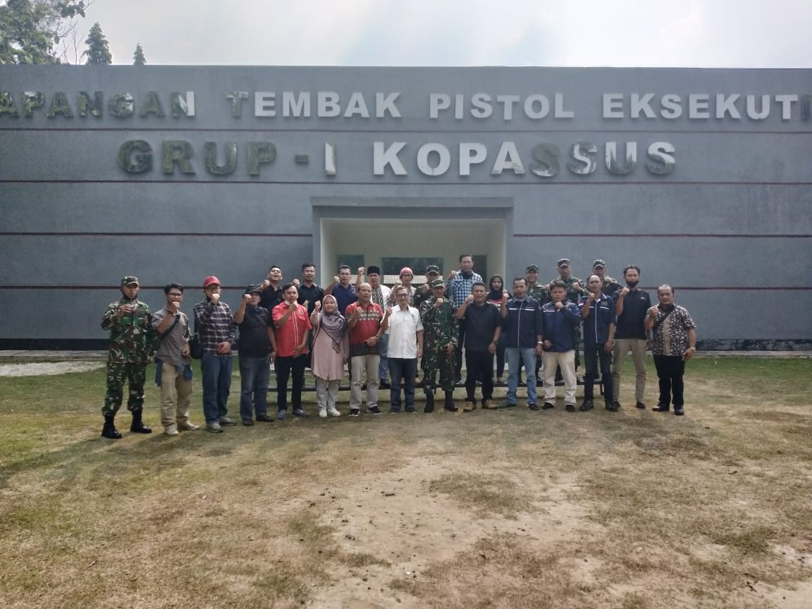 Empat Konstituen Dewan Pers Kunjungi Grup 1 Kopassus Serang Pusaran Co