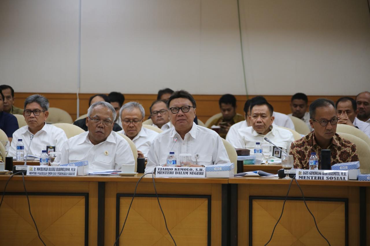 Kemendagri  Berkomitmen Membantu Pemulihan Daerah Terkena Bencana