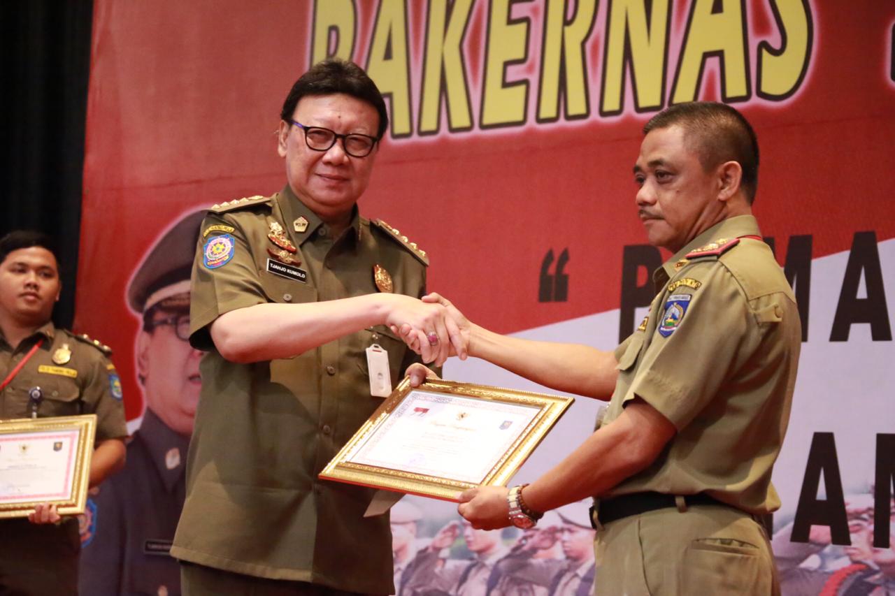 Mendagri Tegaskan Satpol PP Harus Netral Jaga Tramtibum pada Pemilu 2019