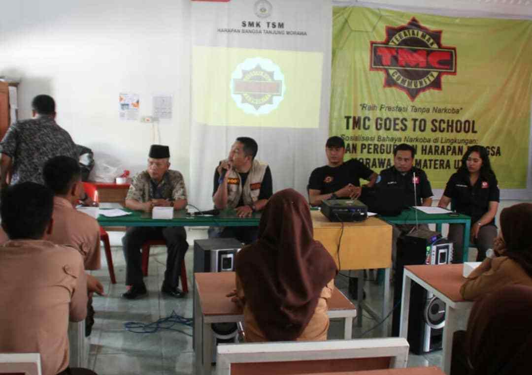 TMC Satuan Brimob Polda Sumut Cegah Penggunaan Narkoba Di Kampus