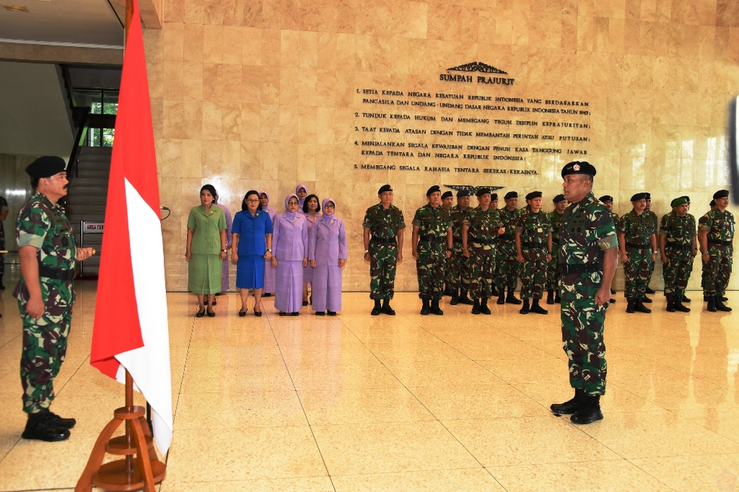 35 Pati TNI Naik Pangkat