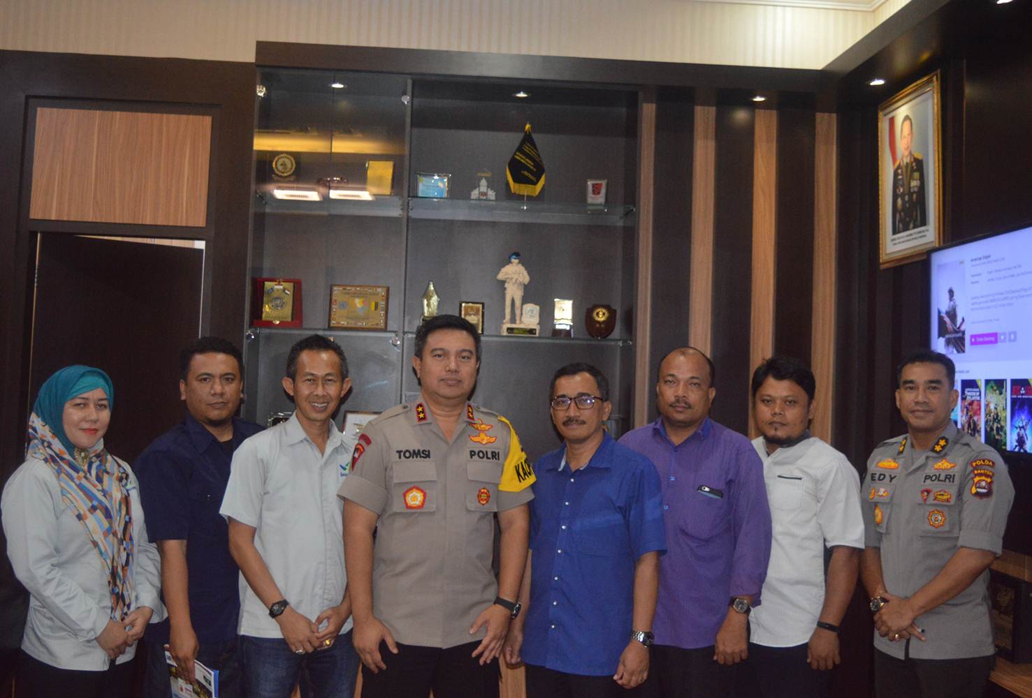 PWI Banten Jalin Sinergi Dengan Polda Banten