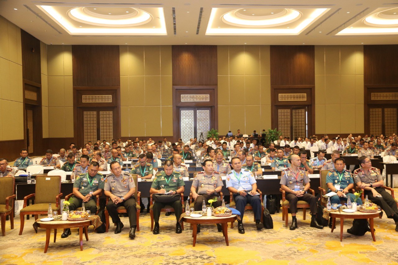 Pom TNI dan Propam Polri Gelar Rakernis 2019