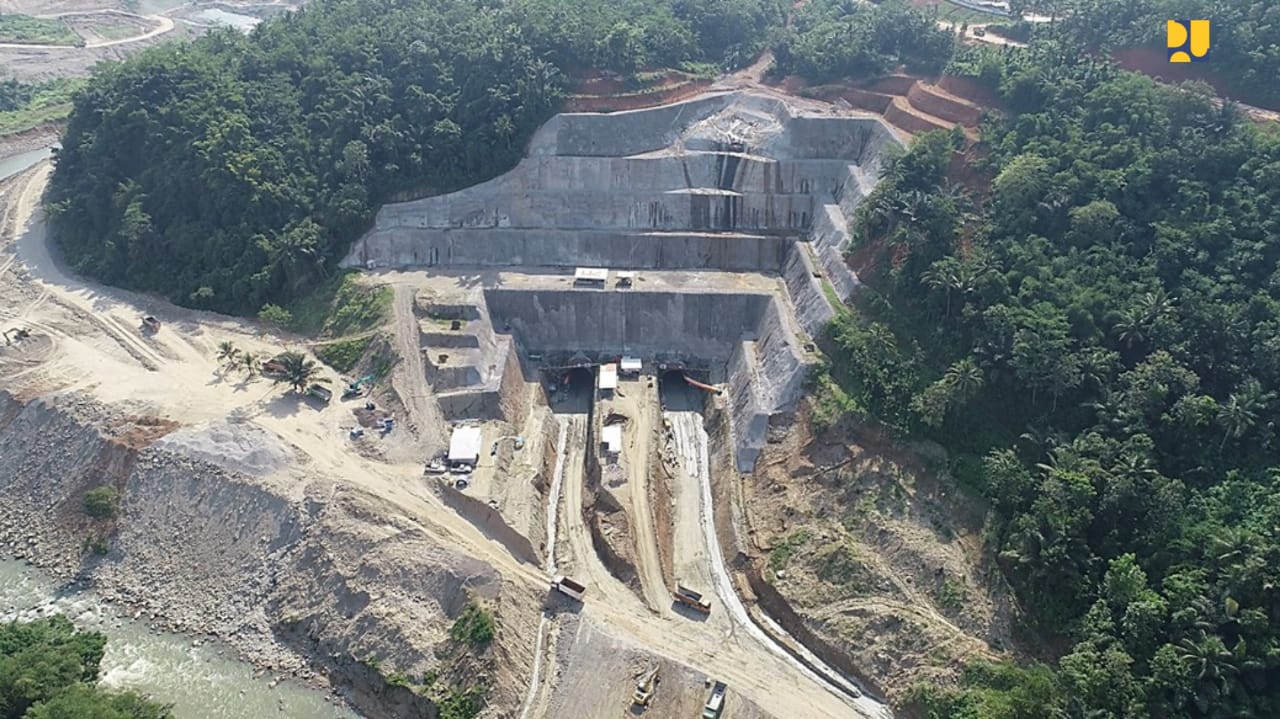 Progres 36,7%, Bendungan Leuwikeris Akan Mengairi Irigasi 11.216 hektar di Tasikmalaya, Banjar dan Ciamis