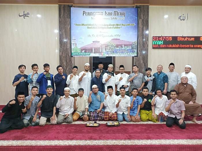 Dewan Kemakmuran Masjid Babul Hidayah Gelar Peringatan Isra Miraj
