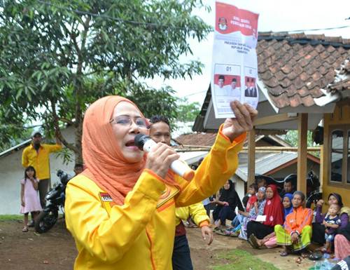 Sarimaya (Caleg DPR RI) : Partai Berkarya Memberi Bukti Bagaimana Membangun Ekonomi Rakyat