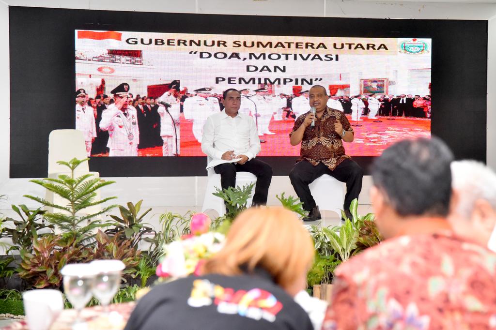 Wujudkan Sumut Bermartabat Edy Ajak Insan Pers Bergandengan Tangan