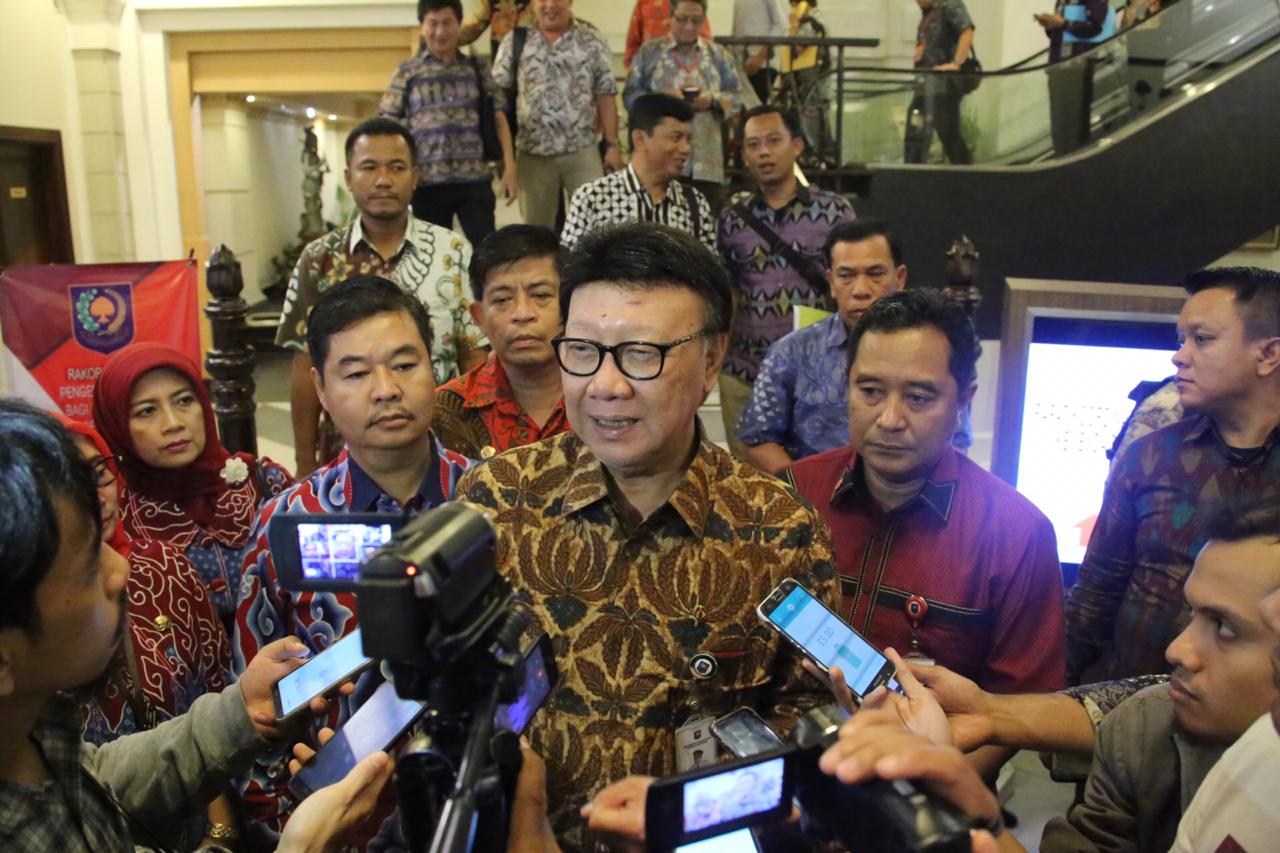 Mendagri: Dukung Penuh Konsolidasi Demokrasi melalui Sosialisasikan Pemilu 2019 dan Jaga Netralitas ASN