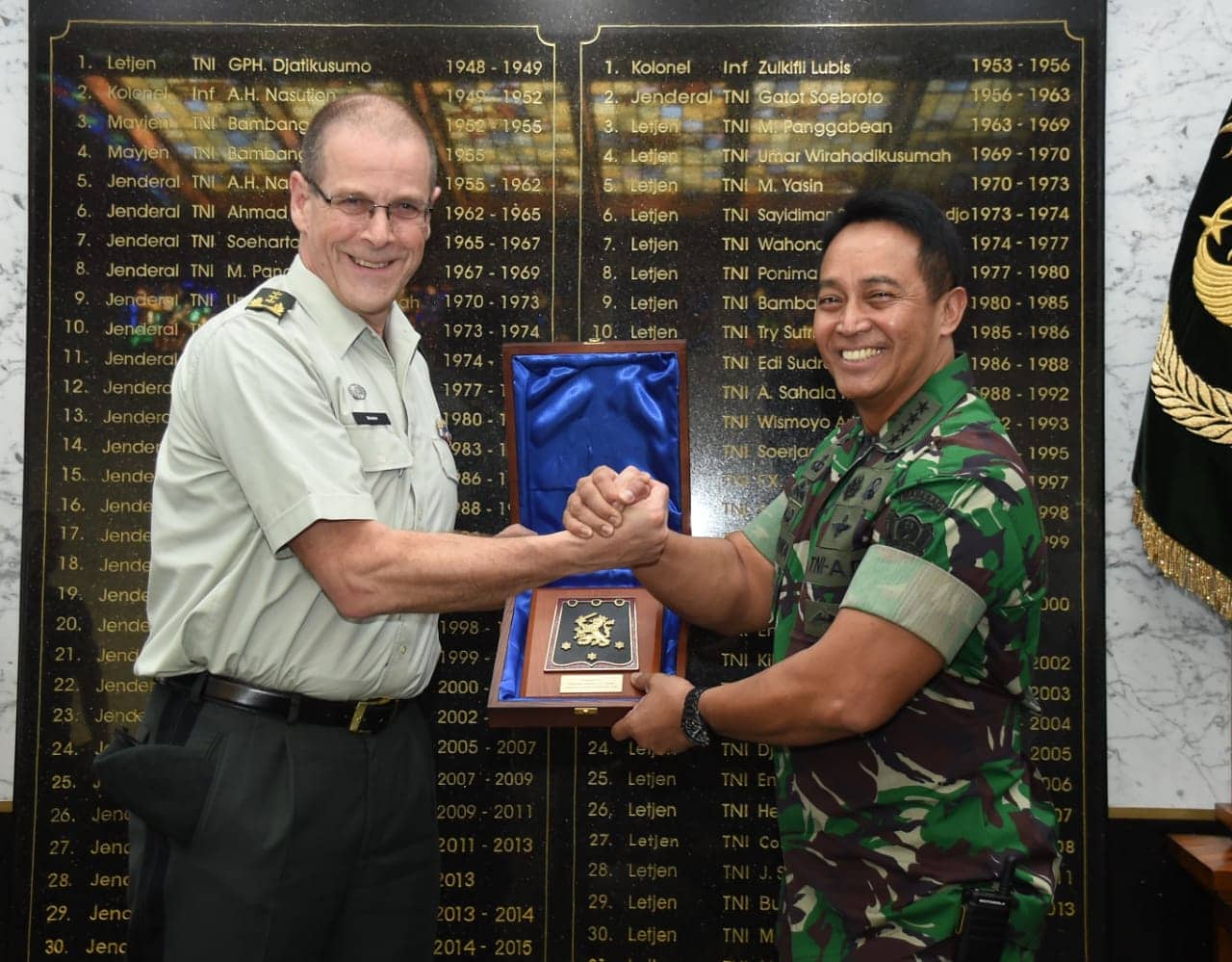 Courtesy Call Kasad-Panglima AD Belanda, Tindak Lanjut UU Kerma Pertahanan RI-Belanda