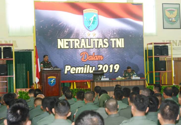 Prajurit dan ASN Netral pada Pemilu 2019