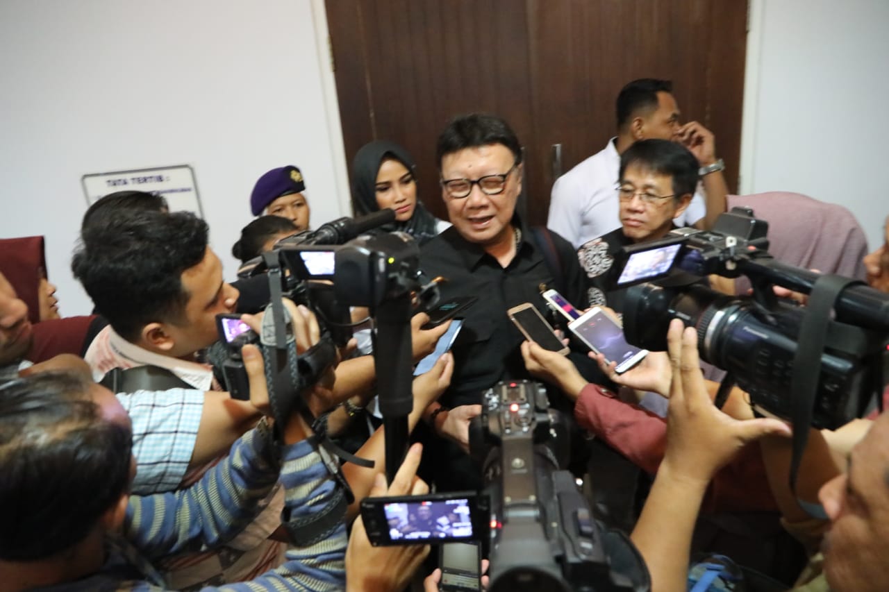 Mendagri Turut Duka Cita Anggota Polri yang Gugur Dalam Mengemban Tugas Negara Sukseskan Pemilu 2019