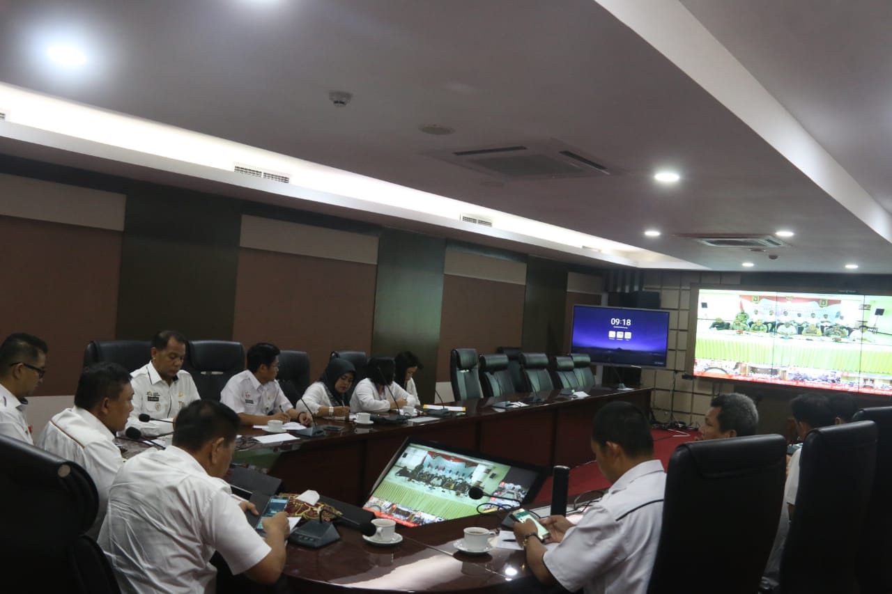 Kemendagri Gelar Video Conference Provinsi Cek Kesiapan Pemilu Serentak 2019
