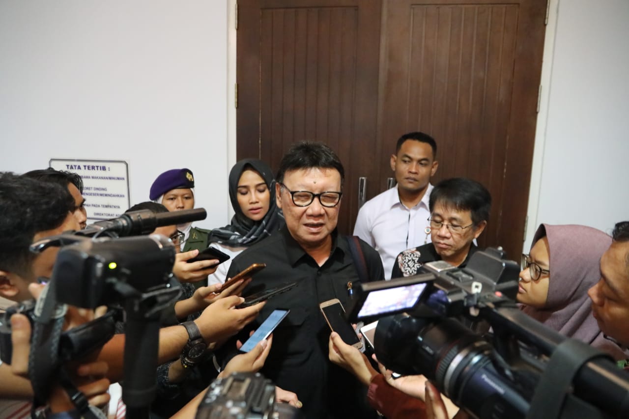 Ucapan Belasungkawa Mendagri kepada Anggota Polri yang Gugur Dalam Tugas Negara Sukseskan Pemilu 2019