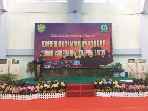 Korem 064 Maulana Yusuf, Siap Bantu Amankan Idul Fitri