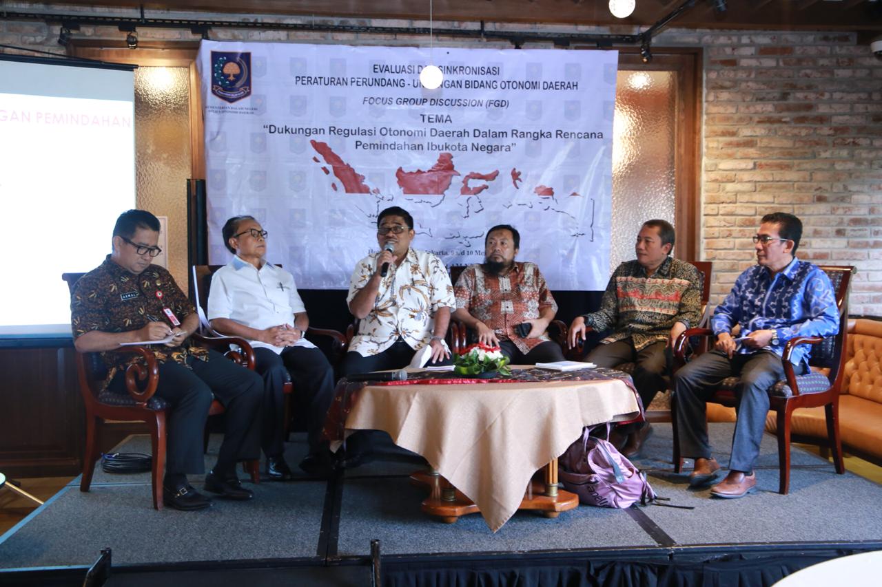 Rencana Pemindahan Ibu Kota Harus Didukung Regulasi Otonomi Daerah