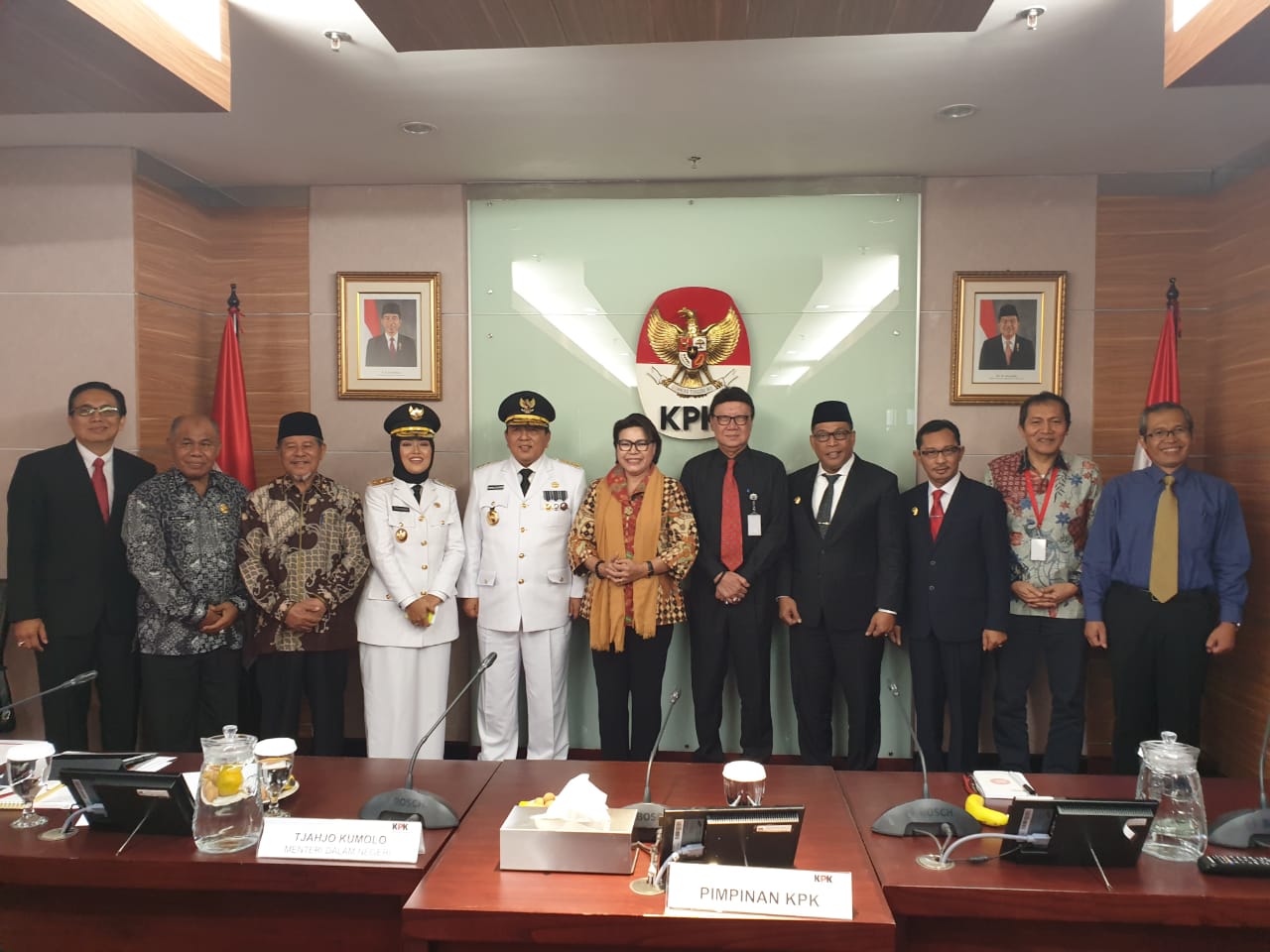 Mendagri Ajak Gubernur/Wakil Gubernur Lampung, Maluku dan Maluku Utara ke KPK