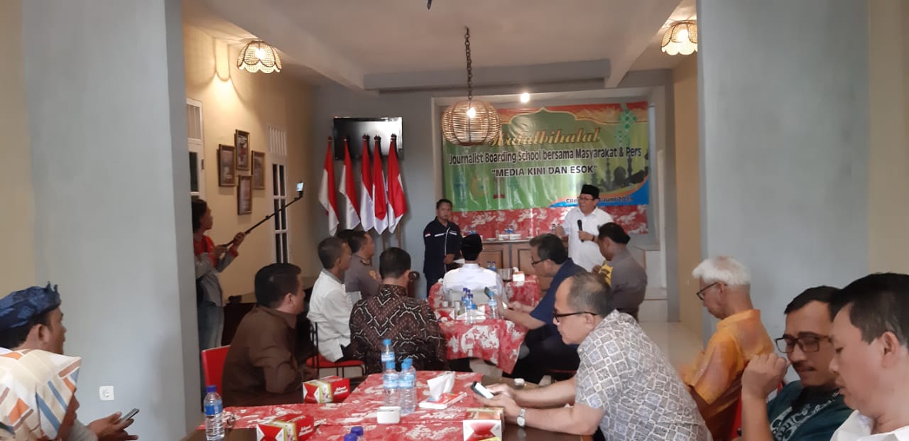Halal Bihalal Bersama Masyarakat dan Pers, JBS Diharap Jadi  Penyaring Wartawan