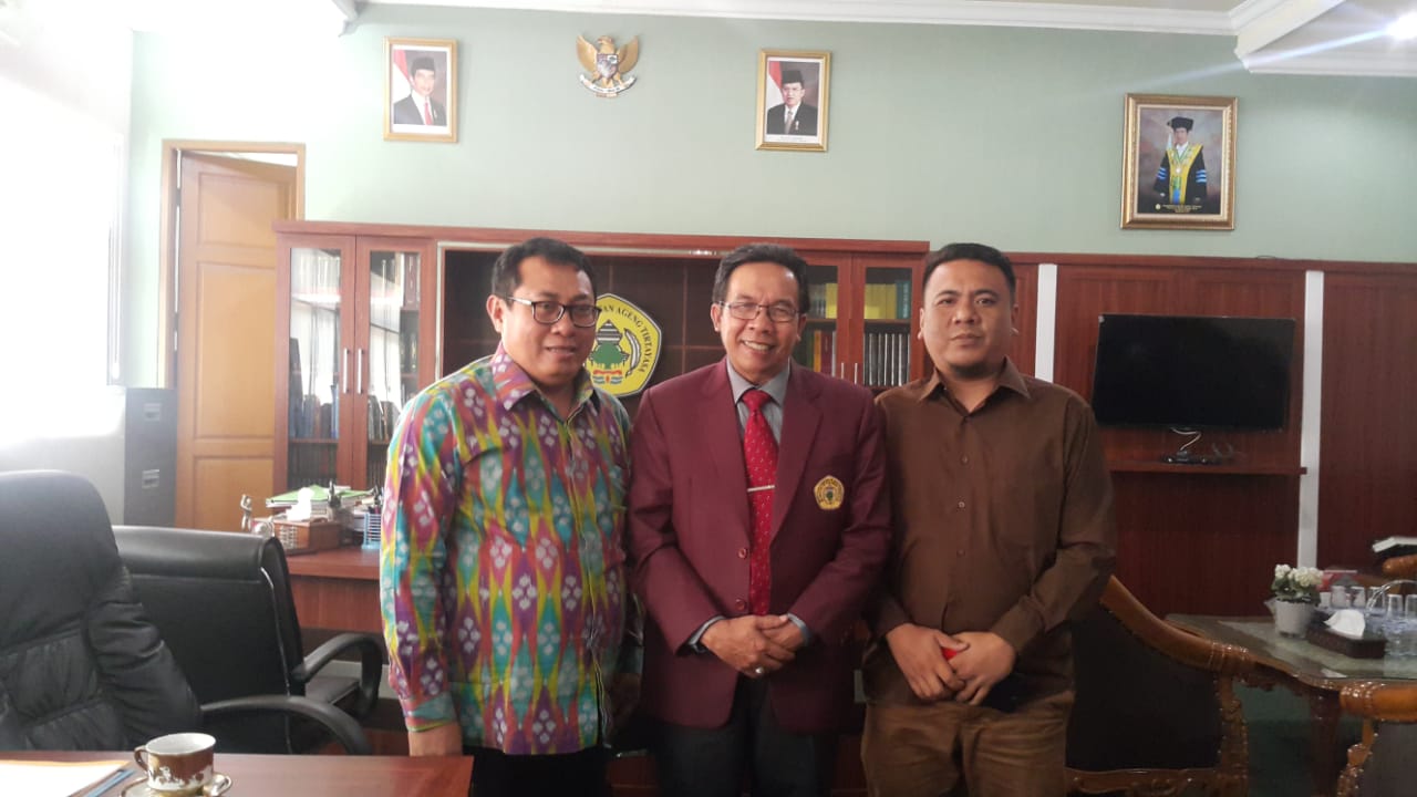 Silaturahmi Dengan Rektor Untirta, Firdaus : Prof Soleh Bagian Dari Kami