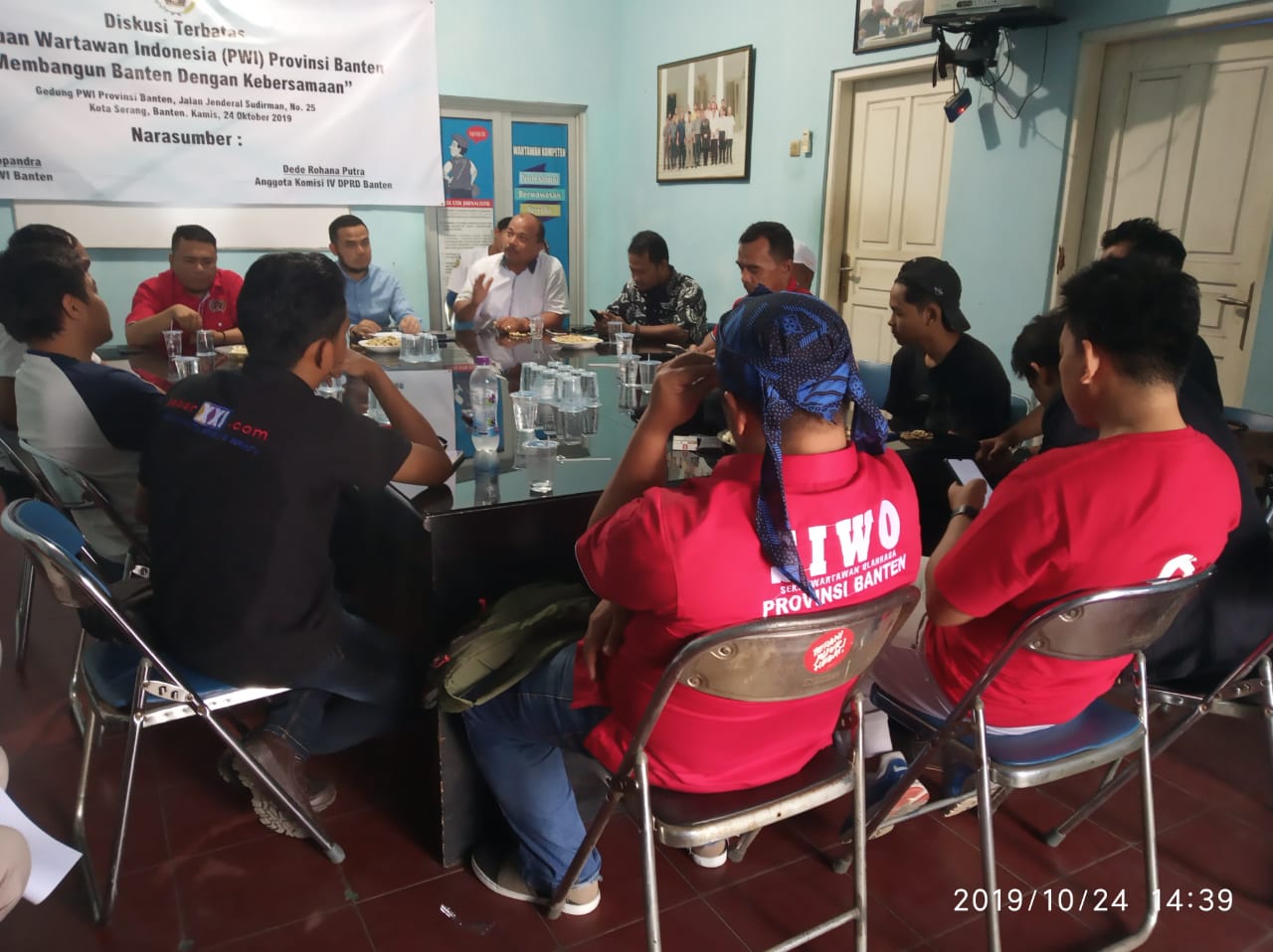 Jadi Narsum Diskusi Terbatas PWI Banten, Ini Kata Dede Rohana Putra