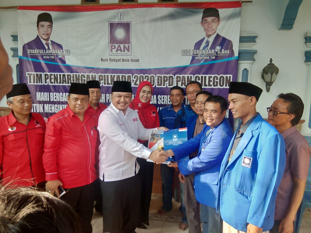 Kembalikan Formulir Penjaringan PAN, Reno Yanuar Optimis