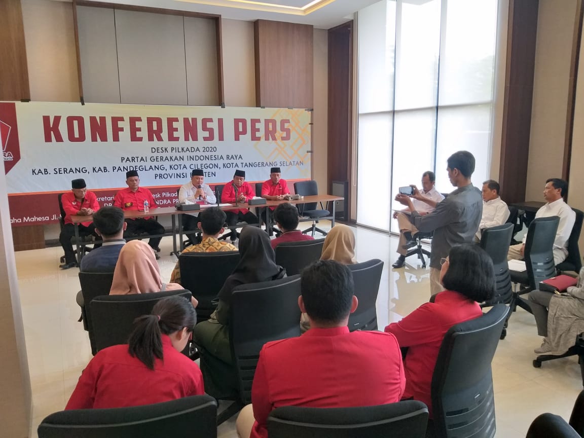 Gerindra Undang RY Calon Walikota Cilegon