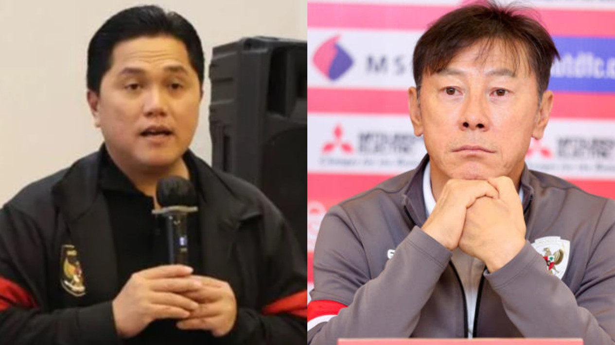 Shin Tae-yong Dilepas Timnas Indonesia, Erick Thohir Beri Alasan