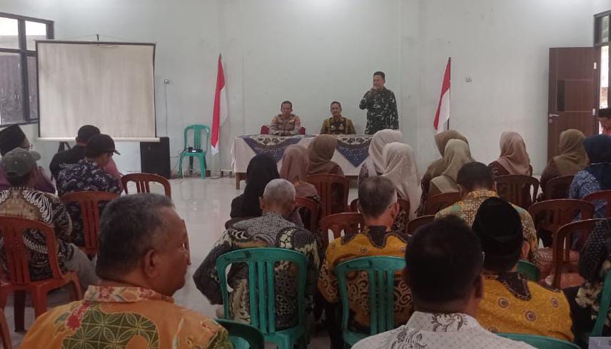 Penghormatan Bagi Purna Bakti, Danramil 0602-16/Ciruas Apresiasi Jasa Para PNS Kecamatan Ciruas