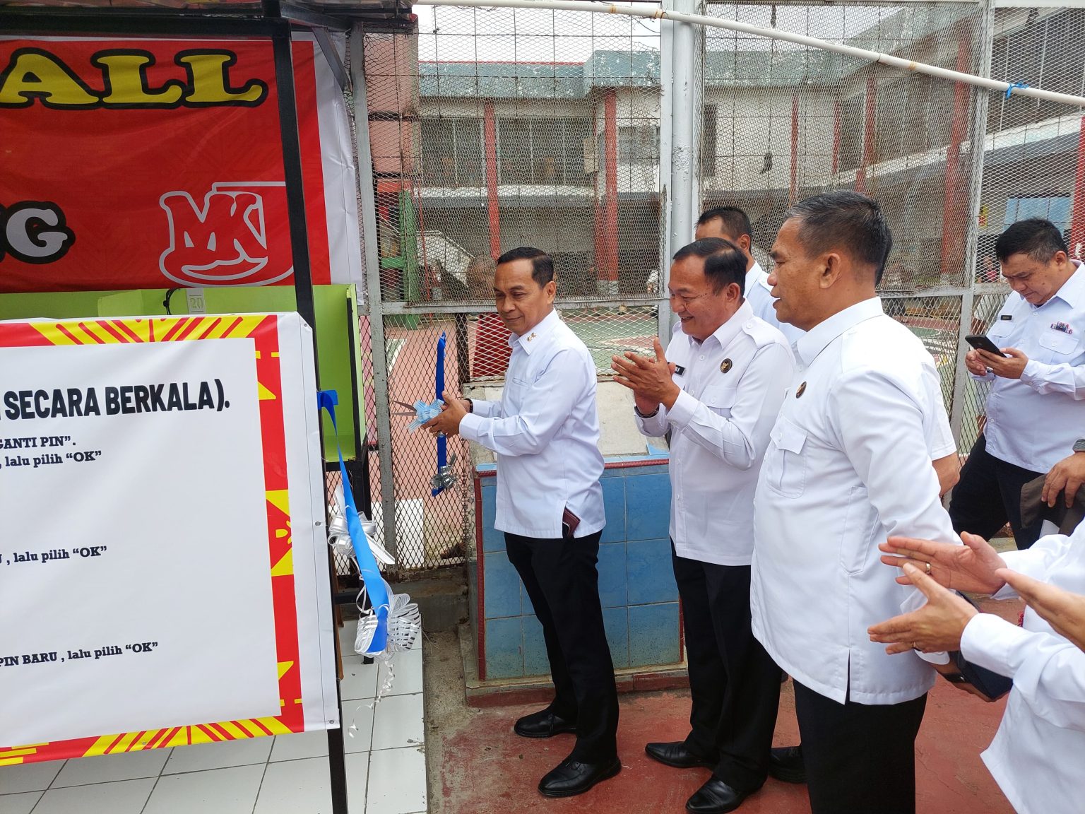 Kakanwil Ditjenpas Sumsel Erwedi Resmikan Wartelsuspas di Lapas Kelas I Palembang