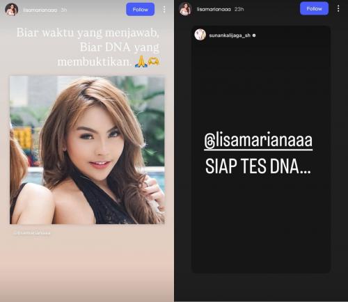 Lisa Mariana Ingin Lakukan Tes DNA Usai Tak Diakui Sang Anak