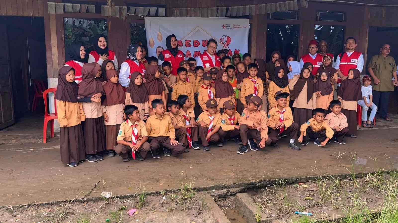 PMI Kaltim Gelar Beduk Ramadan di SD Terpencil Samarinda