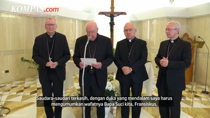 Vatikan Buka Suara Soal Penyebab Pemimpin Umat Katolik Dunia, Paus Fransiskus, Meninggal Dunia