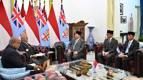 Presiden Prabowo Tegaskan Komitmen Perkuat Kerja Sama Indonesia-Fiji