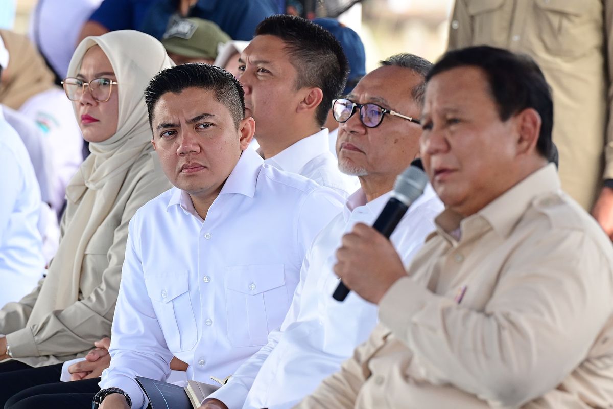 Presiden Prabowo Subianto Lakukan Gerakan Tanam Padi Serentak Di 14 Provinsi