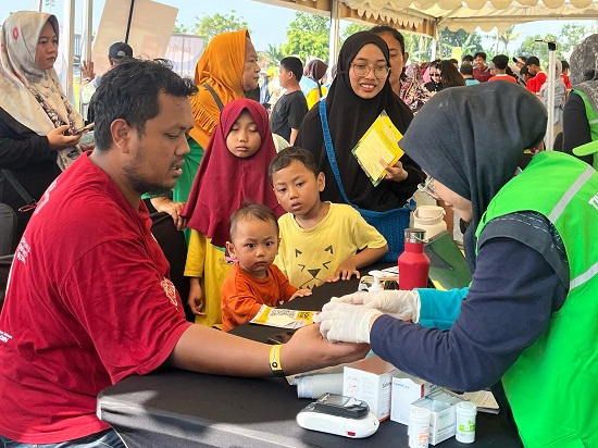Kemenkes dan SnackVideo Gelar Cek Kesehatan Gratis Berbasis Komunitas