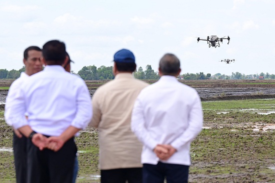 Tanam Padi Serentak di Ogan Ilir, Langkah Nyata Menuju Swasembada Pangan