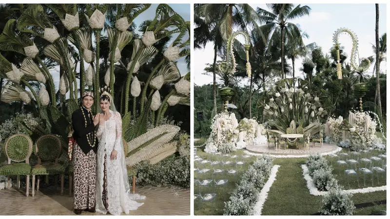 Dekorasi Pernikahan Luna Maya Dan Maxime Bouttier Mencerminkan Latar Belakang Keluarga