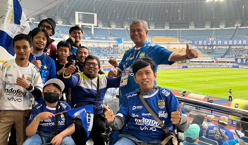 Rayakan Back to Back Juara Bersama, PERSIB Ajak Komunitas Disabilitas Saksikan Laga di GBLA