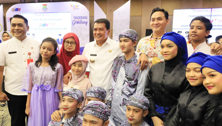 Bupati Apresiasi Talenta Muda di Penutupan FLS3N dan O2SN Kabupaten Tangerang