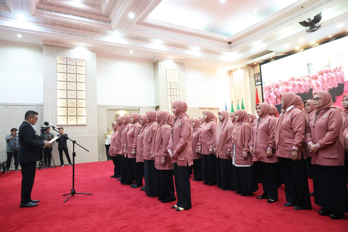 Lantik Pengurus BKOW Provinsi Banten 2025 – 2030, Gubernur Banten Andra Soni: Mitra Mewujudkan Banten yang Maju, Adil Merata dan Tidak Korupsi