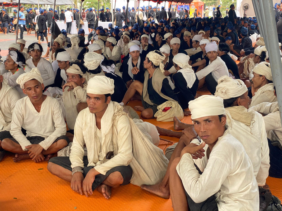 1.769 Urang Kanekes Baduy Laksanakan Seba Gede, Ada Ritual Berbeda Di Balik Seba Baduy Tahun Ini