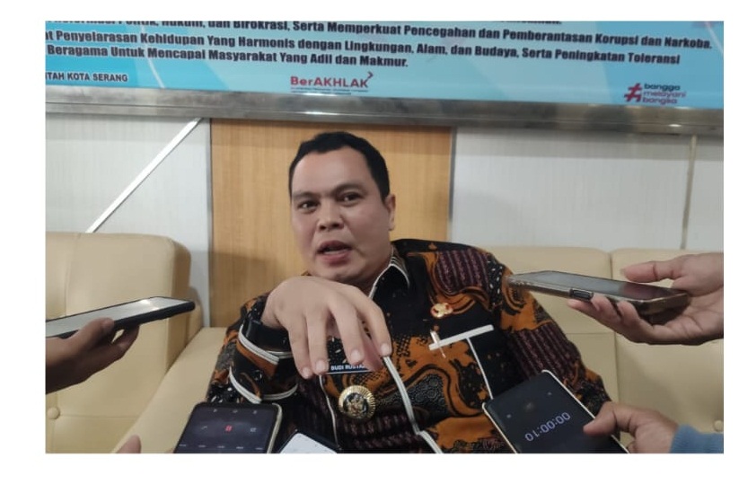 Pemkot Serang Kaji Tata Kelola Kawasan Pasar Induk Rau.