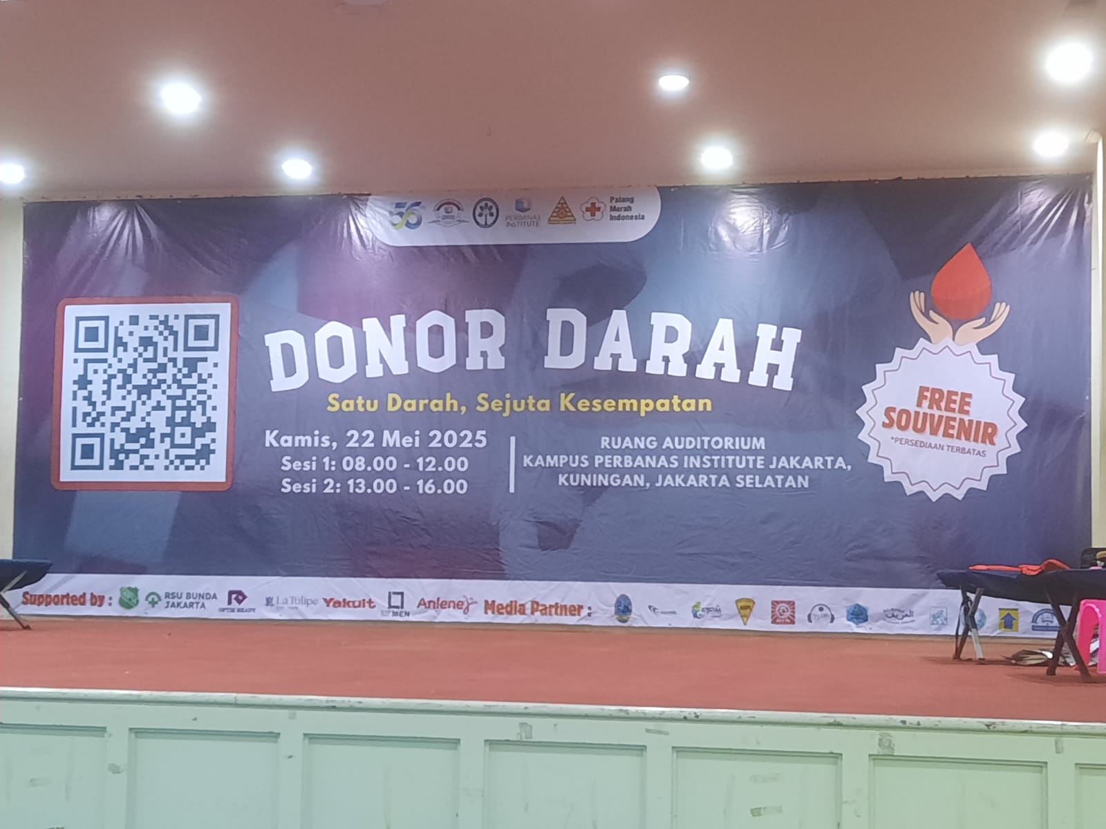 GOES TO CAMPUS, PDDI DKI DAN PMI KOLABORASI DENGAN PERBANAS INSTITUTE ADAKAN DONOR DARAH