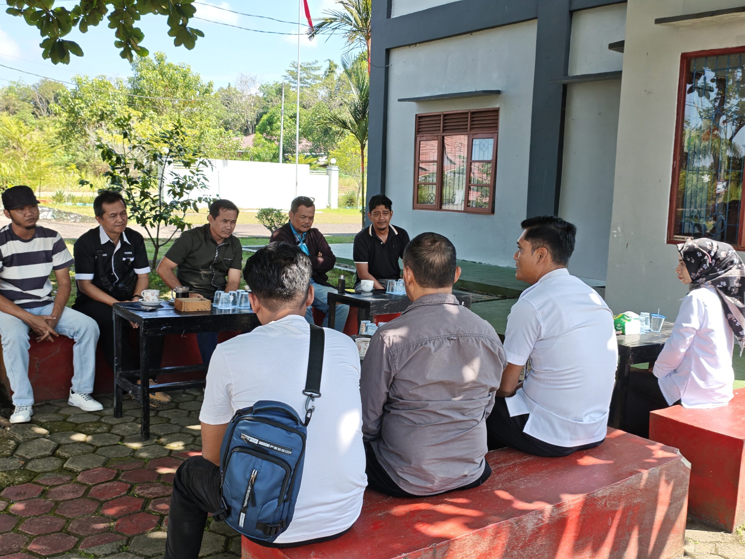 Tingkat Sinergitas Dengan Insan Pers, Rutan Tamiang Layang Terima Sambut Hangat Kunjungan Rekan Media