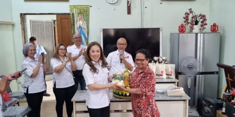 Laskar Prabowo 08 Rayakan HUT RI ke 80 dan Hari Jadi ke 2 Bersama Para Lansia