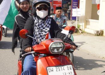 UBN Serukan Boikot Israel di Indonesia Peace Convoy Sinjai–Bulukumba