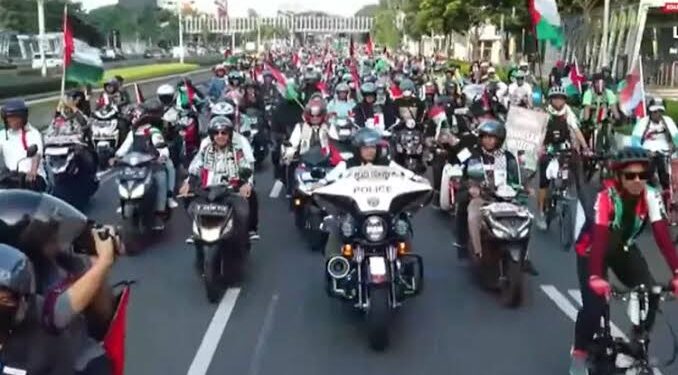 Indonesia Peace Convoy Sulsel Digelar, UBN: Gerakan Solidaritas Palestina Harus Menyala hingga Pelosok