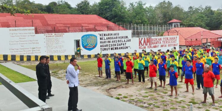 Rutan Tamiang Layang Tegakkan Disiplin, Warga Binaan Diberi Pengarahan Tertib dan Layanan Baru