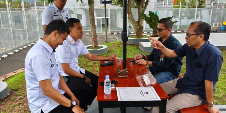 Validasi dan Pemutakhiran Data Pemilih Berkelanjutan KPU Kunjungi, Lapas Kelas IIB Banjar