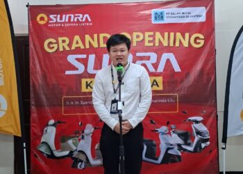SUNRA Resmi Hadir di Samarinda, Dorong Era Kendaraan Listrik Ramah Lingkungan di Kaltimtara