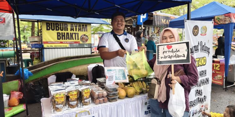 Meriahkan Abdi Nagri Nganjang Ka Warga, Lapas Banjar Tampilkan Produk Warga Binaan